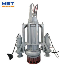 Electric mud submersible sand dredge slurry pumps with agitator